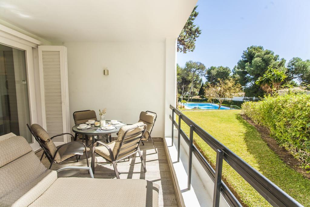 Ferienwohnung Monteros Beach Flat Marbella Exterior foto